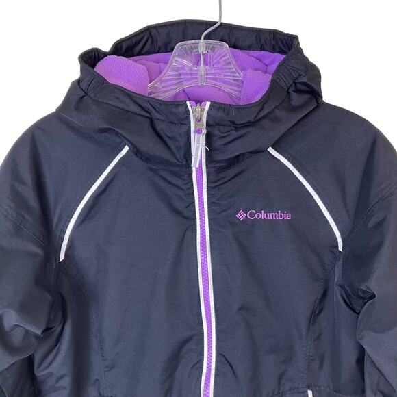 Columbia Girls M 10/12 Alpine Action II Insulated Winter Ski Jacket Omni-heat - Picture 4 of 16